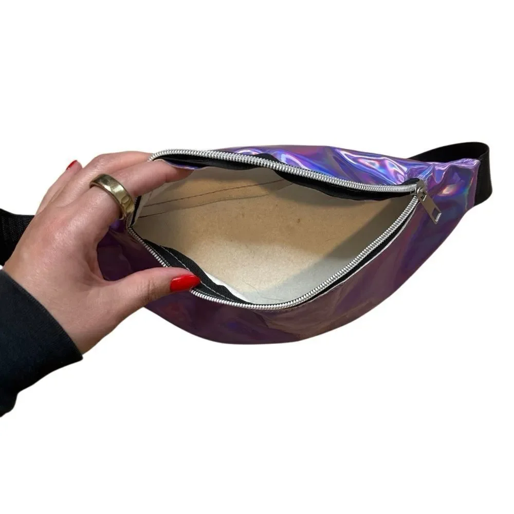 Reflexive™ Designer Fanny Pack Purple 80s Rave
